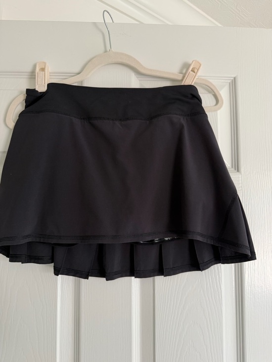 lululemon athletica Dresses & Skirts - Lululemon Black Athletic Skirt with Inner Shorts